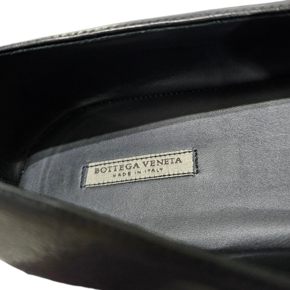 **SOLD** BOTTEGA VENETA Intrecciato Napa Front Leather Woven Loafers - Picture 9 of 11